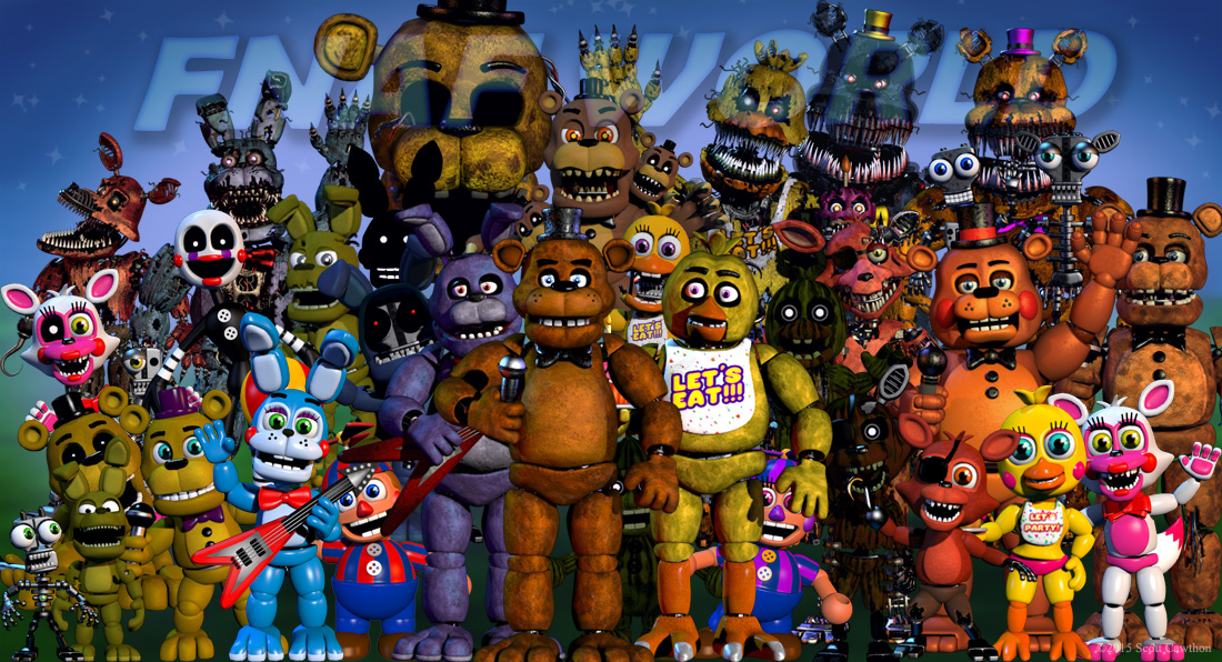 How to install fnaf world